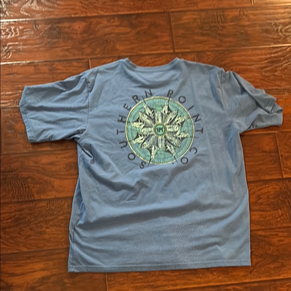 Blue Short Sleeve Tee